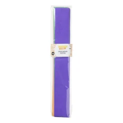 Xenos Knutselspullen-Crêpepapier - set van 10 - 50x80cm