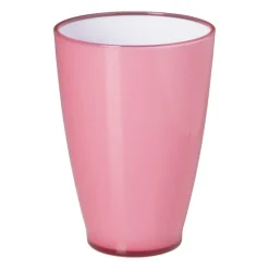 Xenos Buitenservies|Waterglazen-Cup Miami Ice - roze - 300 ml