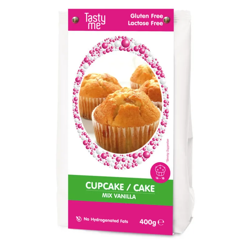 Tasty Me Bakmixen-Cupcake - glutenvrij en lactosevrij - 400 gram