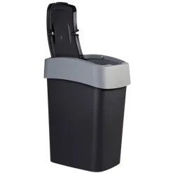 Curver Pedaalemmers|Prullenbakken-flip bin prullenbak - grijs - 45 liter