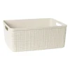 Xenos Opbergboxen-Curver jute opbergmand M - 12 liter - beige