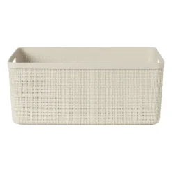Xenos Opbergboxen-Curver jute opbergmand M - 12 liter - beige