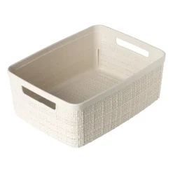 Xenos Opbergboxen-Curver jute opbergmand S - 5 liter - beige