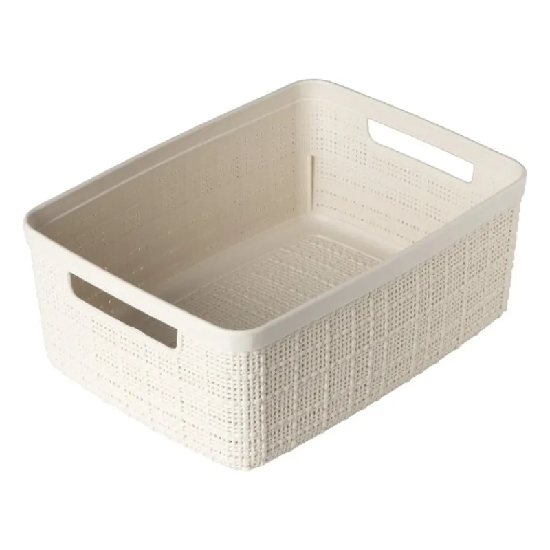 Xenos Opbergboxen-Curver jute opbergmand S - 5 liter - beige