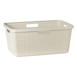Curver Wasmanden-jute wasmand - 46 liter - beige