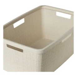 Curver Wasmanden-jute wasmand - 46 liter - beige