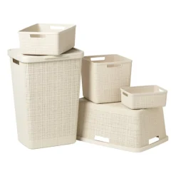Curver Wasmanden-jute wasmand - 46 liter - beige