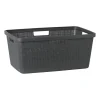 Curver Wasmanden-jute wasmand - 46 liter - grijs