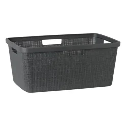 Curver Wasmanden-jute wasmand - 46 liter - grijs