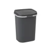 Curver Pedaalemmers|Prullenbakken-prullenbak mistral flat - grijs - 25 liter