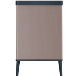 Curver Pedaalemmers|Prullenbakken-prullenbak Verto - rosékleurig/zwart - 54 liter