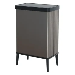 Curver Pedaalemmers|Prullenbakken-prullenbak Verto - grijs/zwart - 54 liter