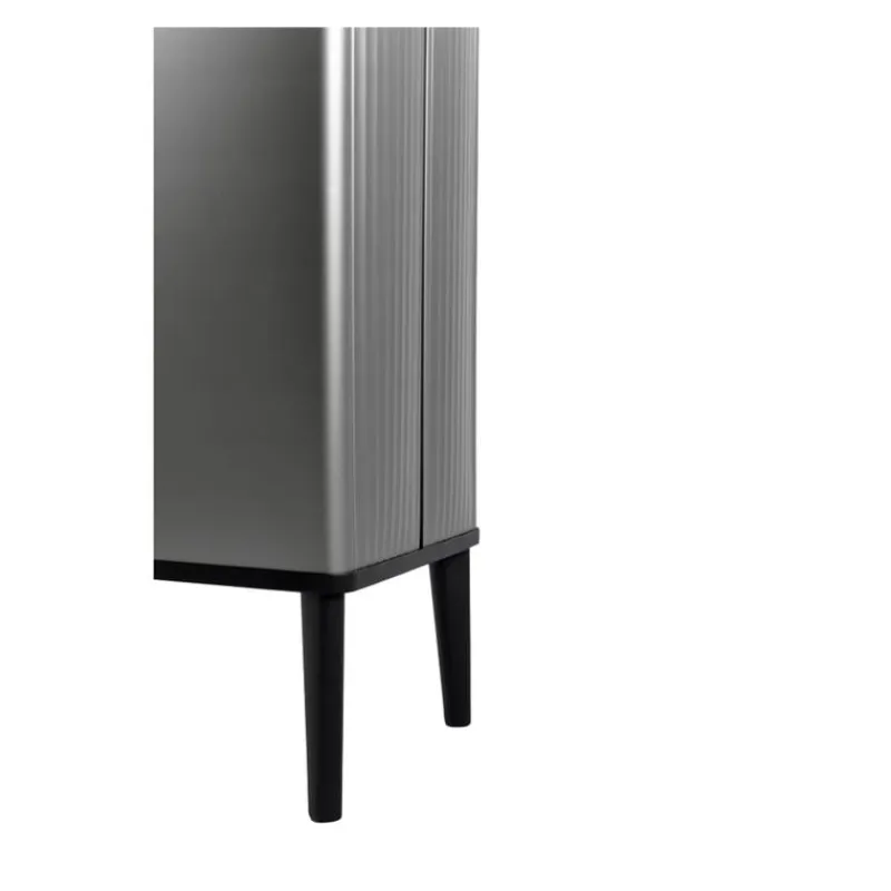 Curver Pedaalemmers|Prullenbakken-prullenbak Verto - grijs/zwart - 54 liter