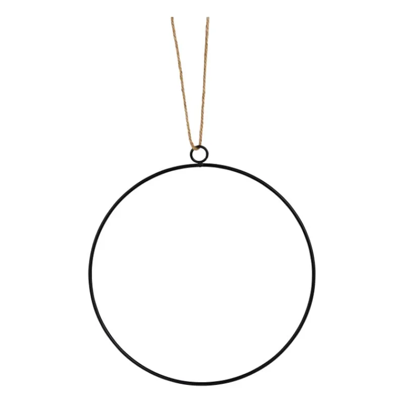 Xenos Kerst Knutselen|Wandhangers-Deco ring metaal - ø35 cm