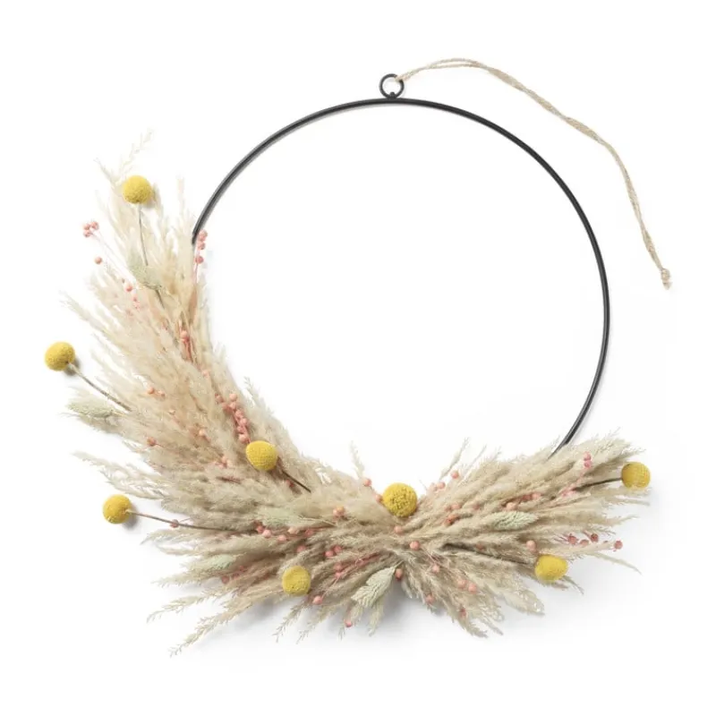 Xenos Kerst Knutselen|Wandhangers-Deco ring metaal - ø35 cm