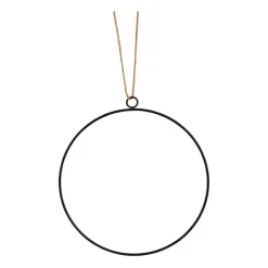 Xenos Kerst Knutselen|Wandhangers-Deco ring metaal - ø25 cm