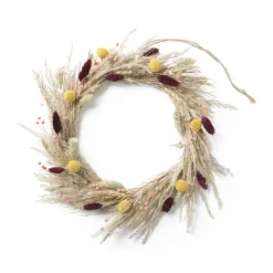 Xenos Kerst Knutselen|Wandhangers-Deco ring metaal - ø25 cm