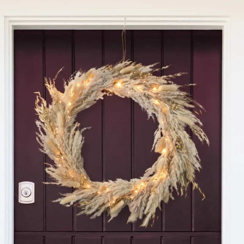 Xenos Kerst Knutselen|Wandhangers-Deco ring metaal - ø25 cm