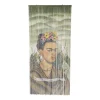 Xenos Vliegengordijnen-Deurgordijn Frida kahlo -200x90 cm