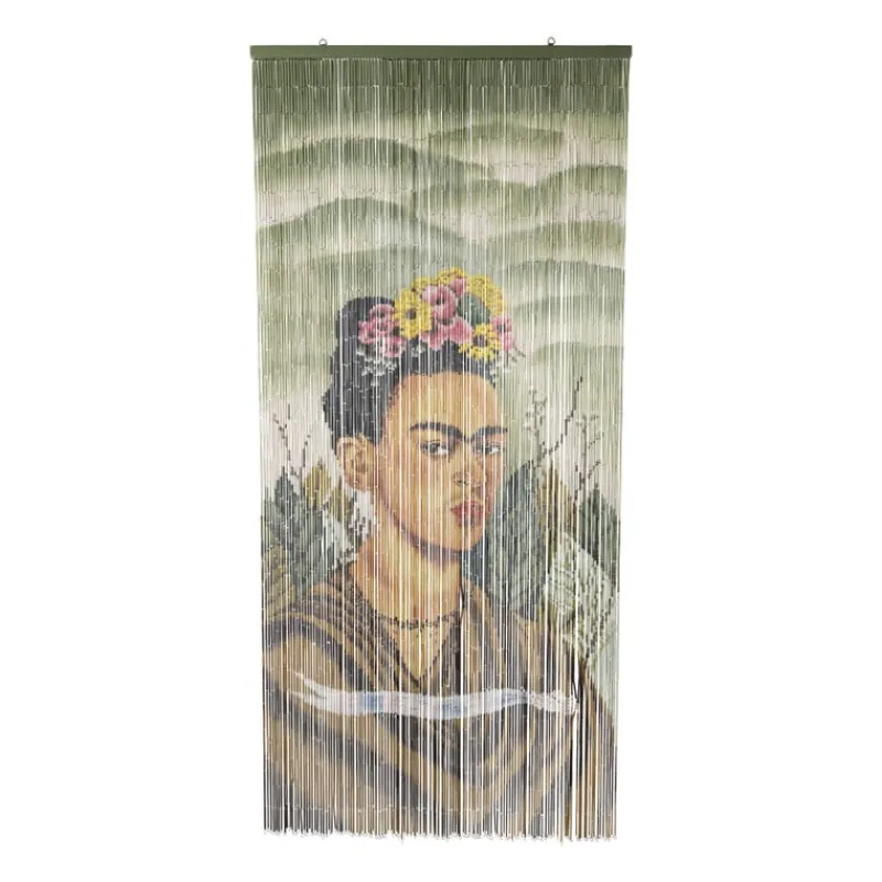 Xenos Vliegengordijnen-Deurgordijn Frida kahlo -200x90 cm