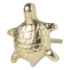 Xenos Deurknoppen-Deurknop schilpad - goud - 4x5 cm