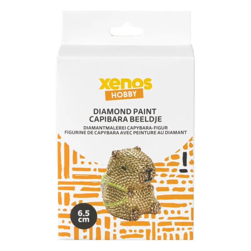 Xenos Diamond Paintings-Diamond painting - capibara - 6.7x6.7 cm