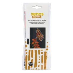 Xenos Diamond Paintings-Diamond painting vlinder - 18x14 cm
