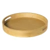 Xenos Dienbladen-Dienblad rond - bamboe - ø35 cm