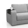 Xenos Dienbladen-Dienblad sofa - zwart - 44,5x24x0,9 cm