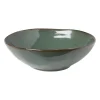 Xenos Borden-Diep bord Toscane - donkergroen - ø19 cm