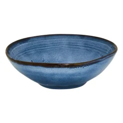 Xenos Borden-Diep bord Toscane - donkerblauw - ø19 cm