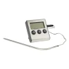Xenos Keukenapparatuur|Keukengerei-Digitale thermometer - zilverkleurig - 7x6.5x1.7 cm