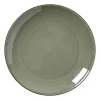 Xenos Borden-Dinerbord Emma - donkergroen - ø26.8x2.5 cm