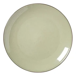 Xenos Borden-Dinerbord Emma - lichtgroen - ø26.8x2.5 cm