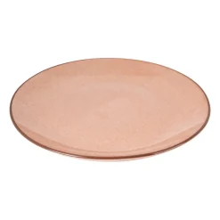 Xenos Borden-Dinerbord Emma - terra roze - ø26.5 cm