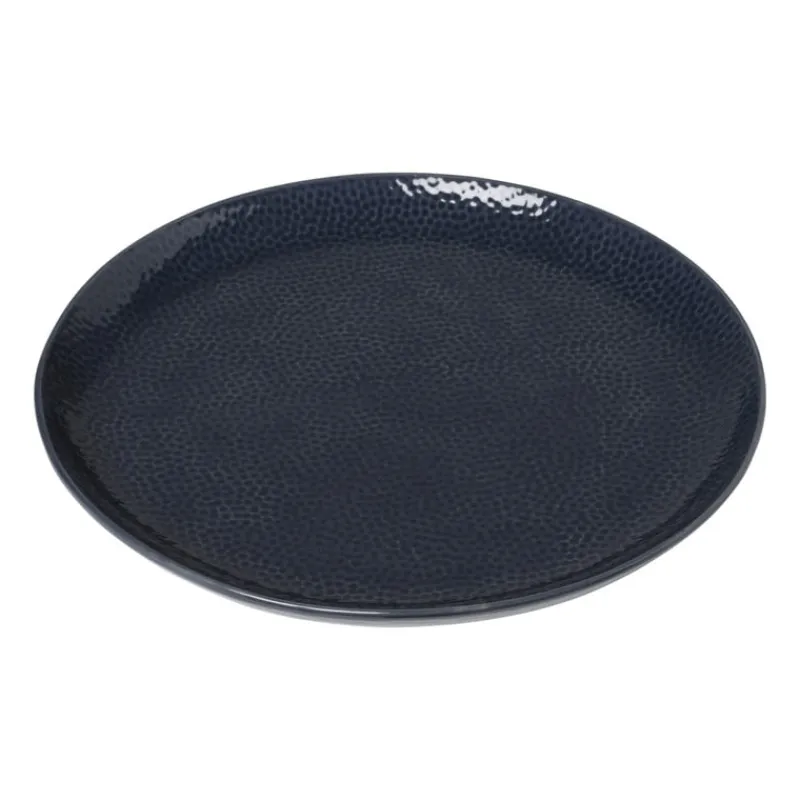 Xenos Borden-Dinerbord Liv - donkerblauw - ø26 cm