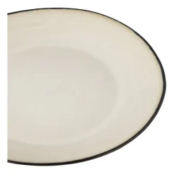 Xenos Borden-Dinerbord Roots - beige - ø27.5x3 cm