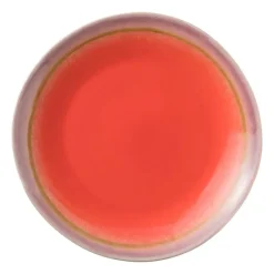 Xenos Borden-Dinerbord Roots - rood/paars - ø27.5x3 cm