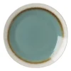 Xenos Borden-Dinerbord Roots - turquoise - ø27.5x3 cm