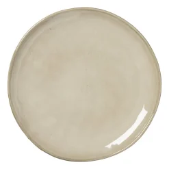 Xenos Borden-Dinerbord Toscane - beige - ø28 cm