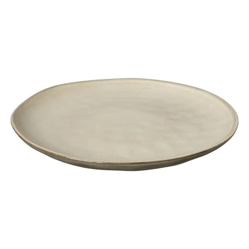Xenos Borden-Dinerbord Toscane - beige - ø28 cm