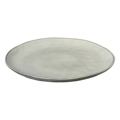 Xenos Borden-Dinerbord Toscane - grijs - ø28 cm