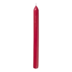 Bolsius Dinerkaarsen-Dinerkaarsen box rood - set van 8 - ø2x23 cm