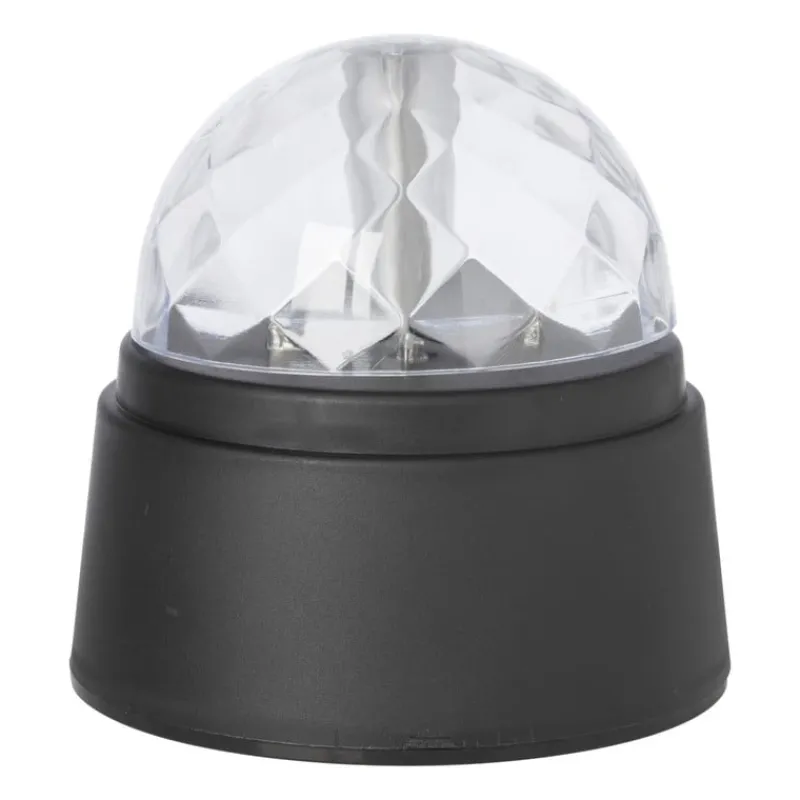 Xenos Kerstcadeaus-Discobal lamp - ø9.5x9.5 cm