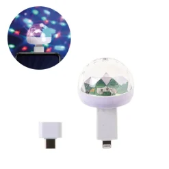 Xenos Spellen|Kerstcadeaus-Discolamp voor telefoon