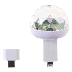 Xenos Spellen|Kerstcadeaus-Discolamp voor telefoon