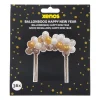 Xenos Ballonnen-DIY ballonboog Happy New Year - goud, zilver & wit - set van 36