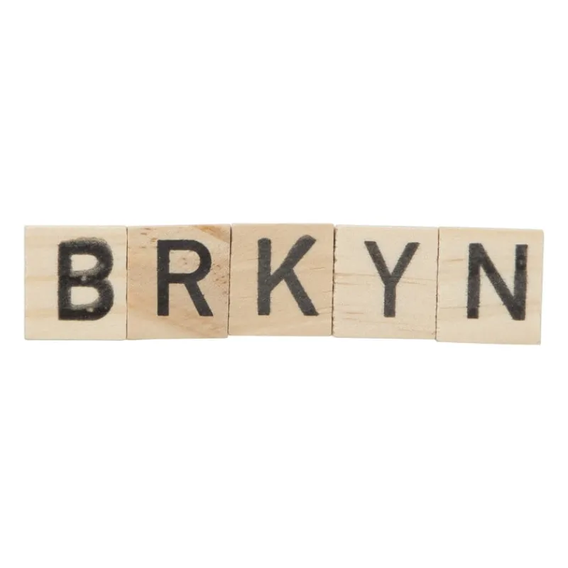 Xenos Hobbyletters-DIY houten hobby letters - set van 200