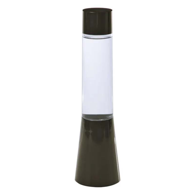 Xenos Kerstcadeaus-DIY Lava lamp met balletjes - blauw - ø8.5x33 cm
