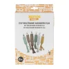 Xenos Knutselpakketten-DIY macrame hangers - set van 6